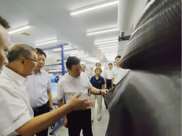 副省長陳飛調研山河航空產業(yè)