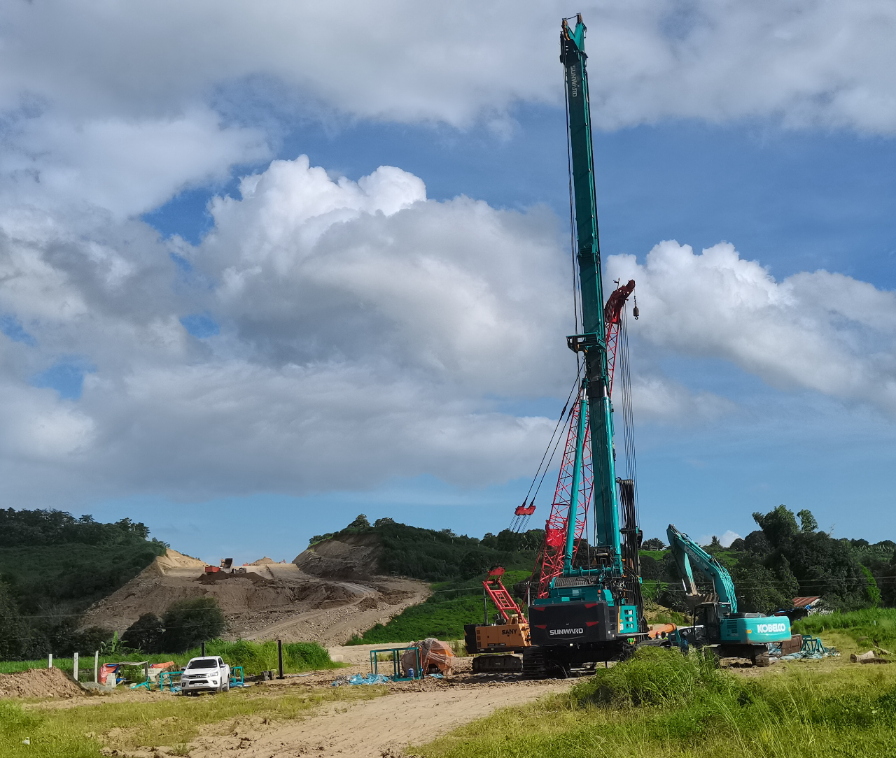 山河智能最大旋挖鉆機(jī)“安家”菲律賓，背后竟然還有這些故事
