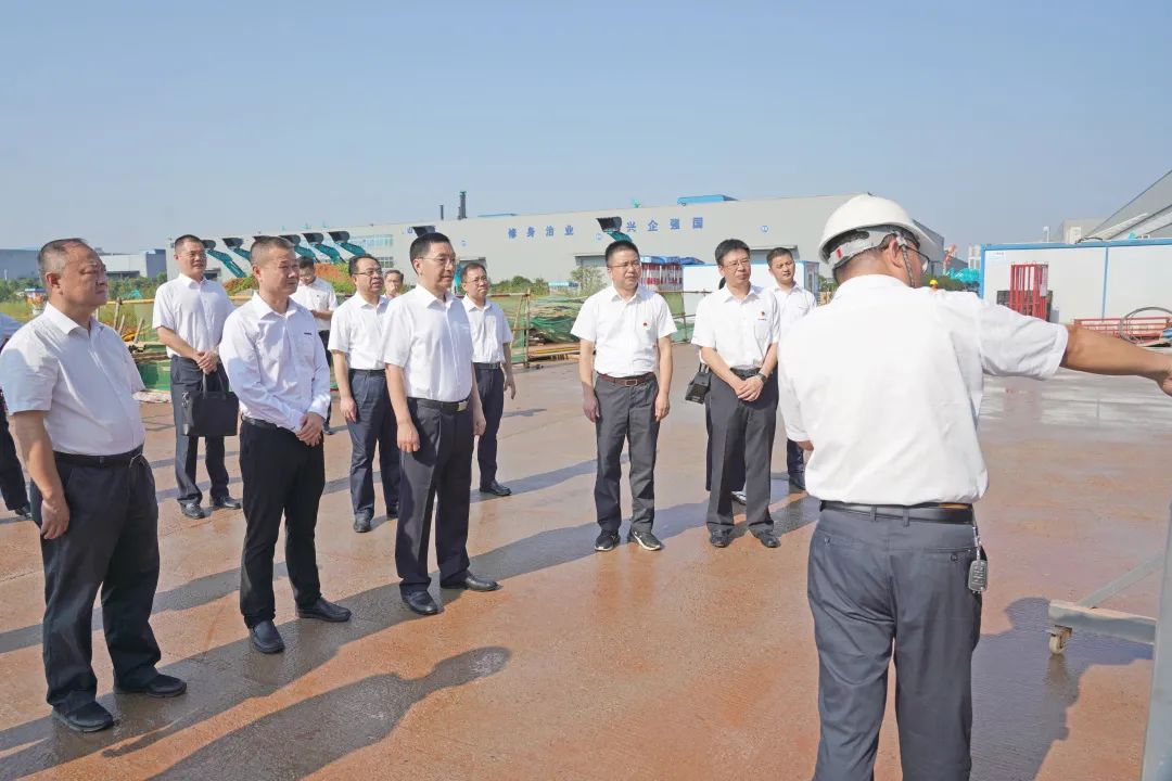 湖南省委常委、省紀(jì)委書記、省監(jiān)委代理主任王雙全調(diào)研山河智能
