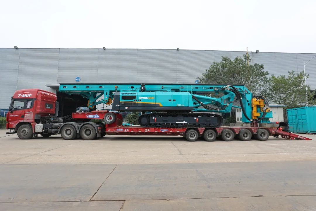 湖南日報：先行先試，開拓千億美元新市場！我省首單二手工程機械設備出口報關(guān) 山河智能裝備 昨天