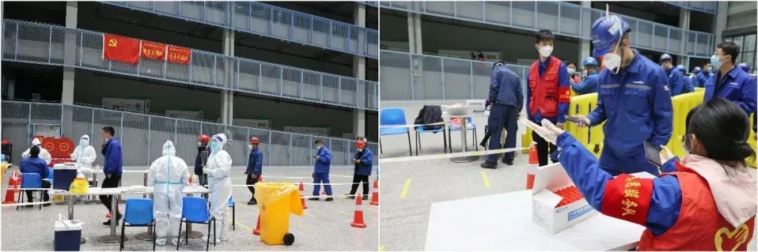 抗疫先鋒在行動！山河智能志愿者助力核酸采樣