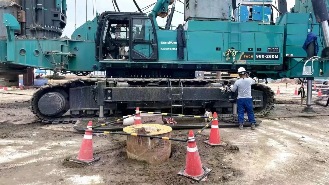 “全球最高樁架”嶄露頭角！山河智能實(shí)力助建韓國首爾麻古MICE綜合園區(qū)