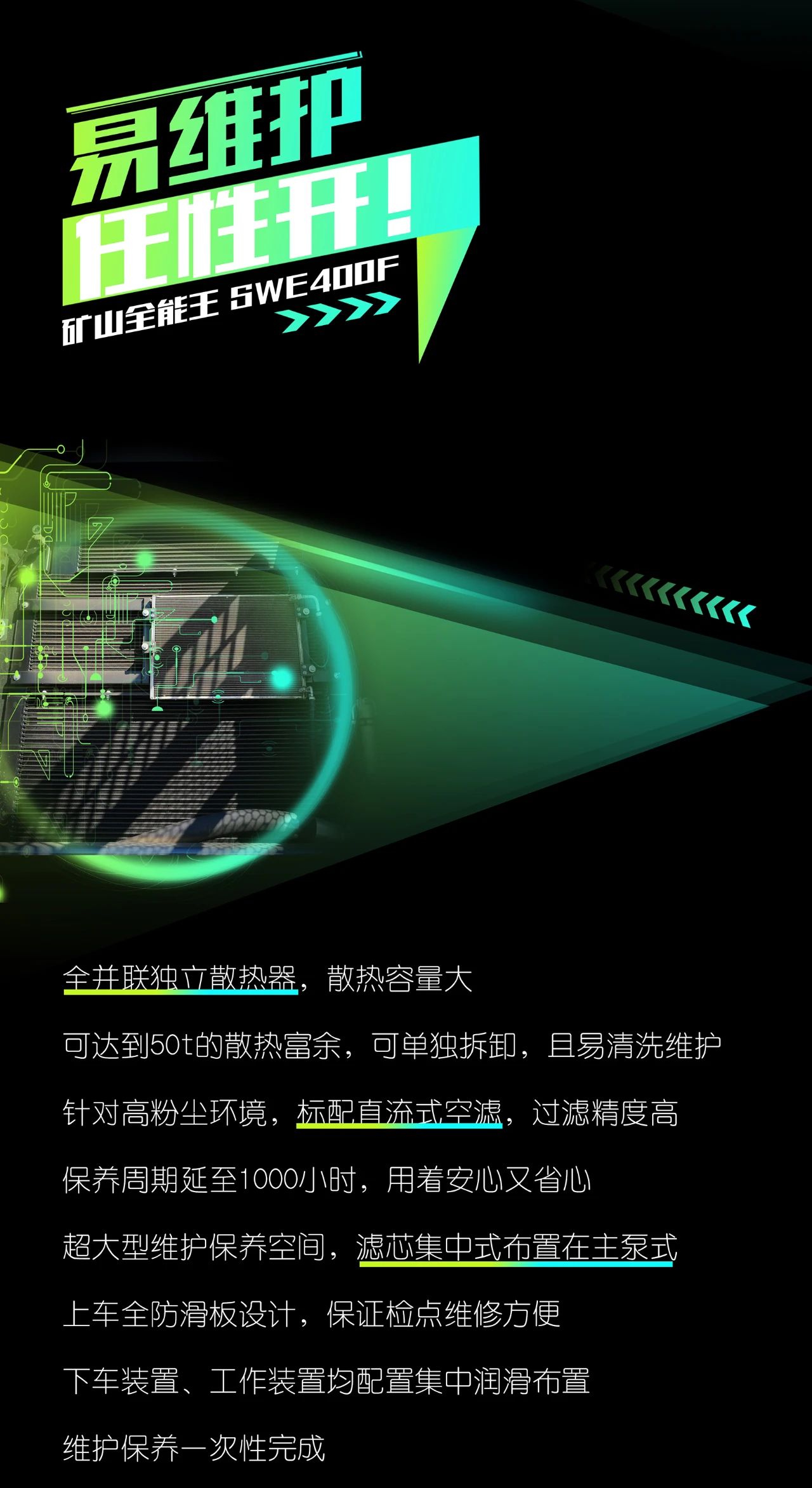 國四精品 | 要產(chǎn)能、夠有勁！“滿級”挖機(jī)還得看“礦山全能王”SWE400F