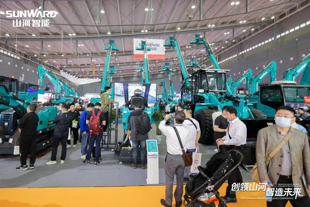 2023 CICEE | 山河智能亮相2023長沙國際工程機械展！智能化、電動化產(chǎn)品站C位