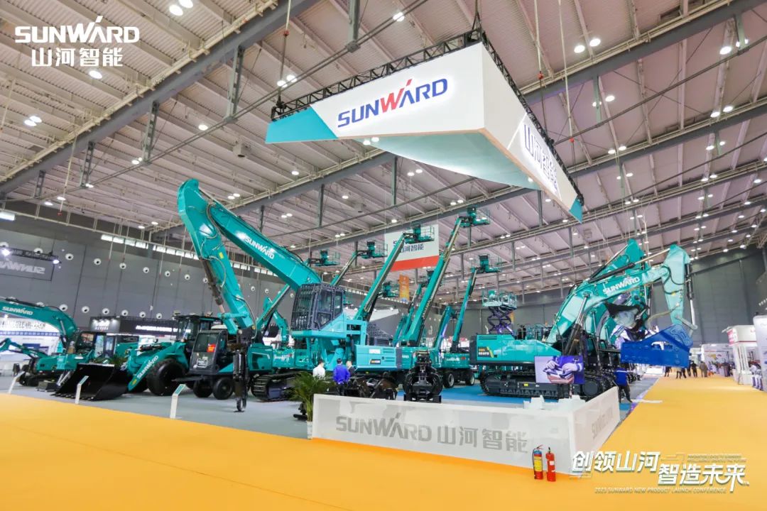 2023 CICEE | 山河智能亮相2023長沙國際工程機械展！智能化、電動化產(chǎn)品站C位