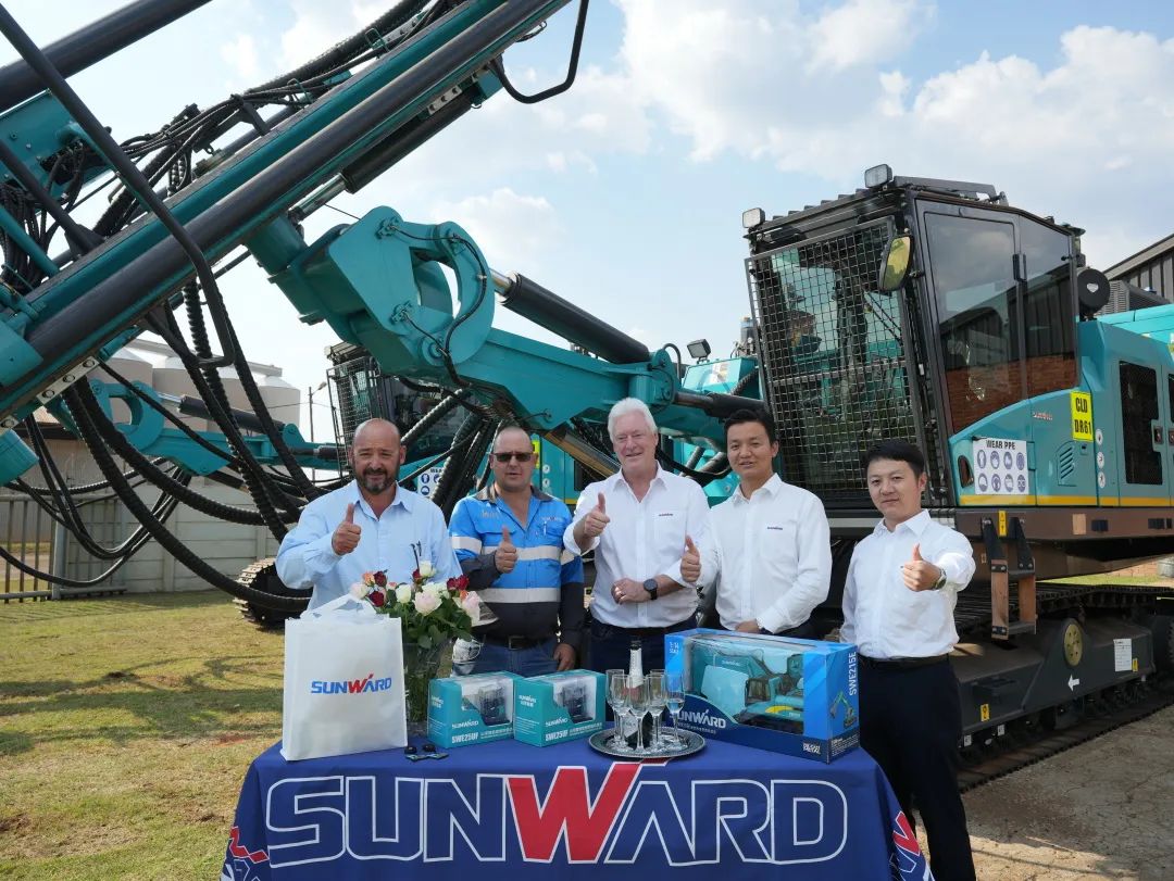 登陸南非，山河智能新型鑿巖利器交付客戶